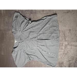 Terra Sky Women's Striped Button-Front Blouse Size 1X